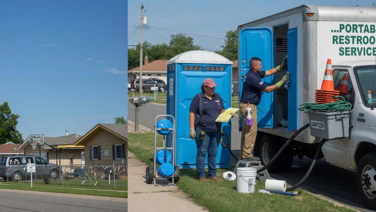 Portable Toilet Rental in Bronson, KS near me